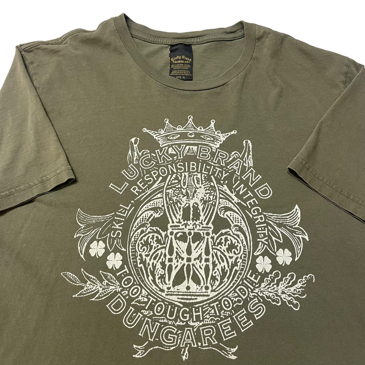 00’s Lucky Brand ‘Dungarees’ T-Shirt