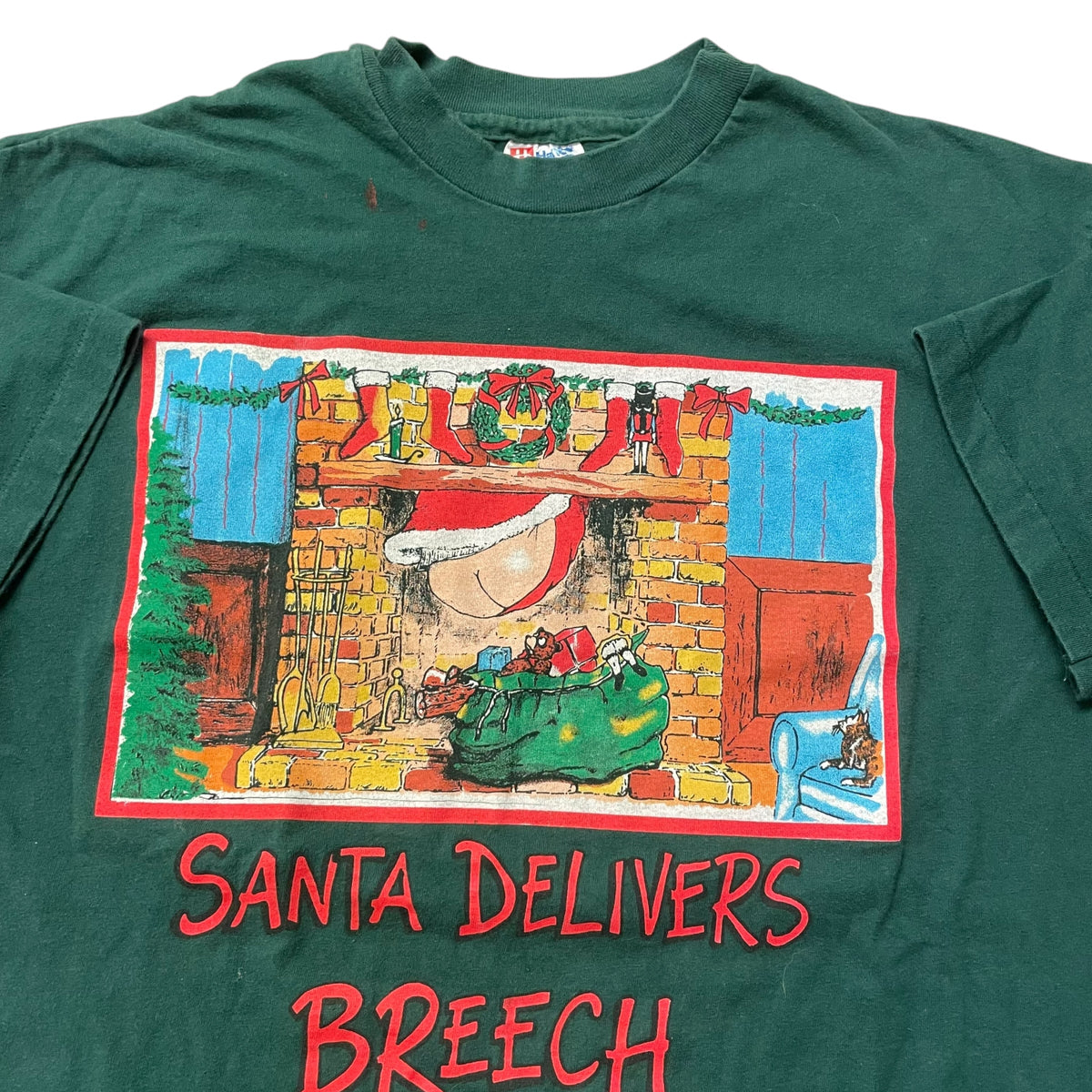 90’s ‘Santa Delivers Breech’ T-Shirt