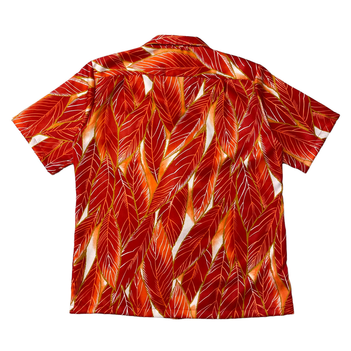 80’s/90’s Sidan ‘Red Leaves’ Hawaiian Shirt