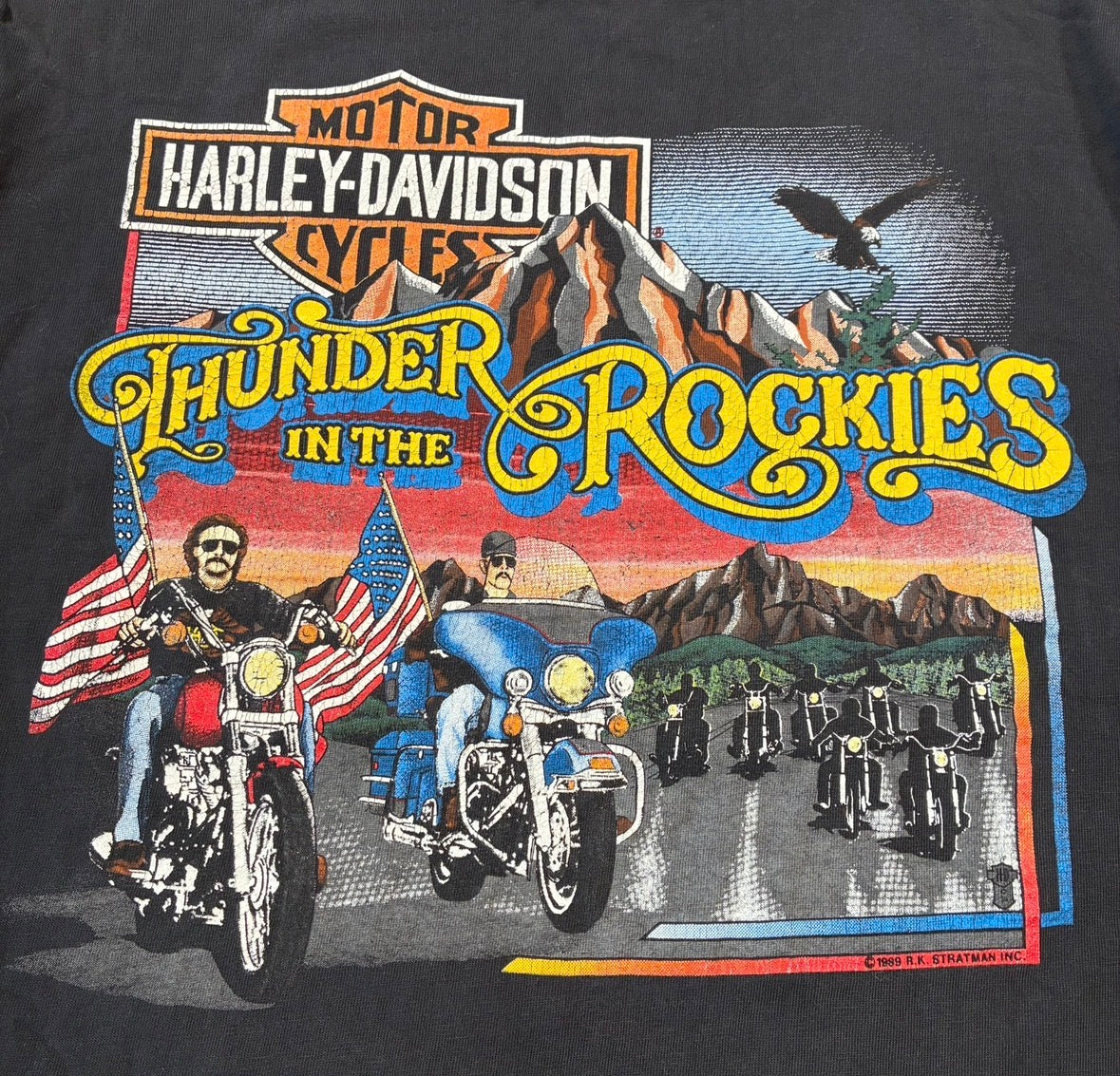 Vintage Harley Davidson T-shirt, size large