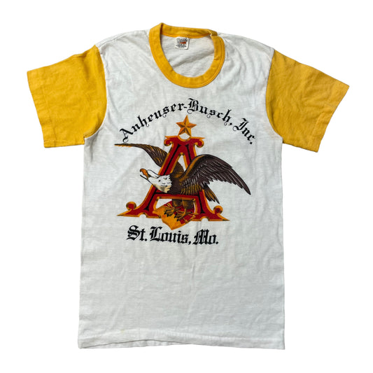 70’s Anheuser-Busch Two Tone Hanes T-Shirt