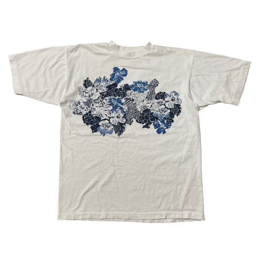 80’s Flower Printed T-Shirt