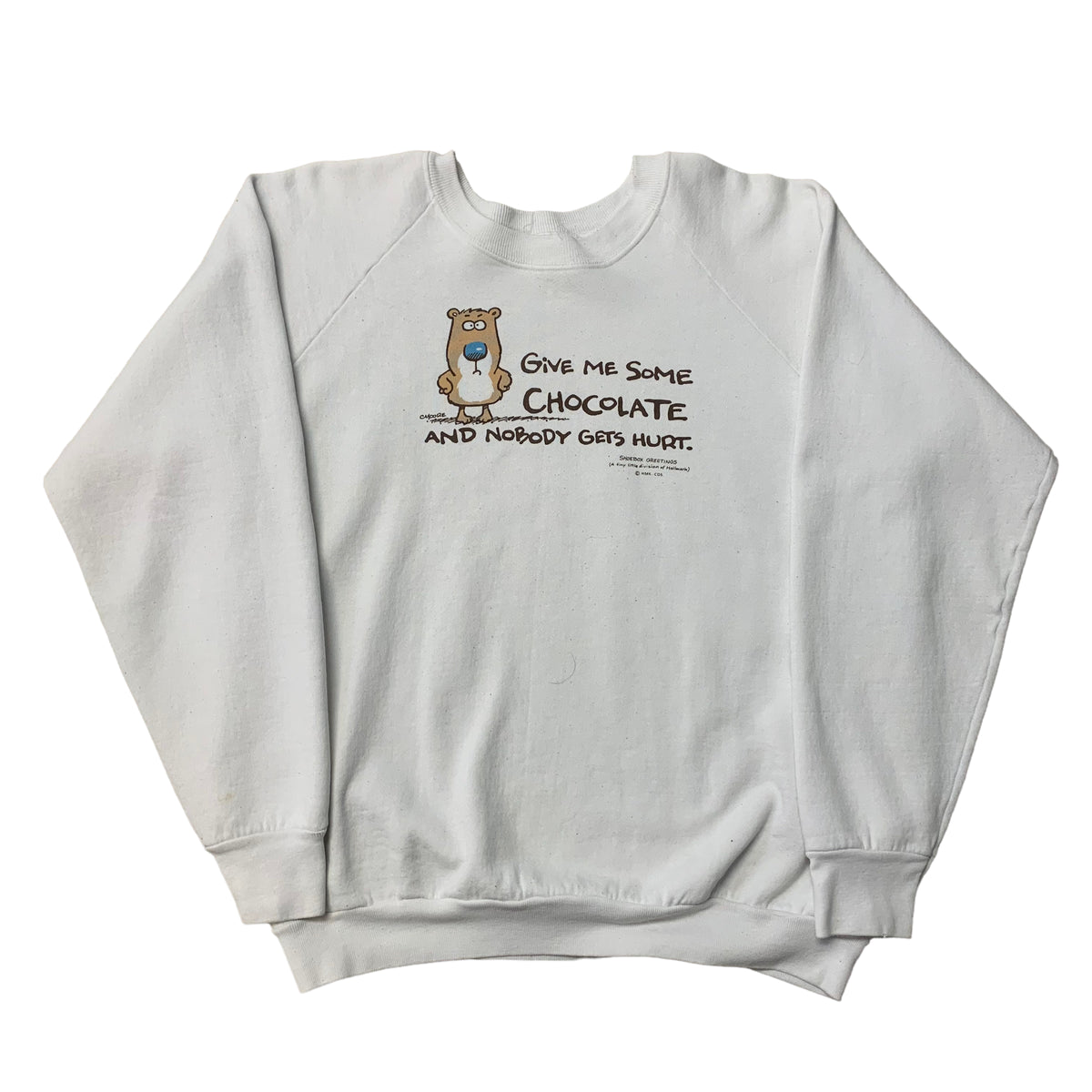 80’s/90’s ‘Give Me Some Chocolate’ Sweatshirt