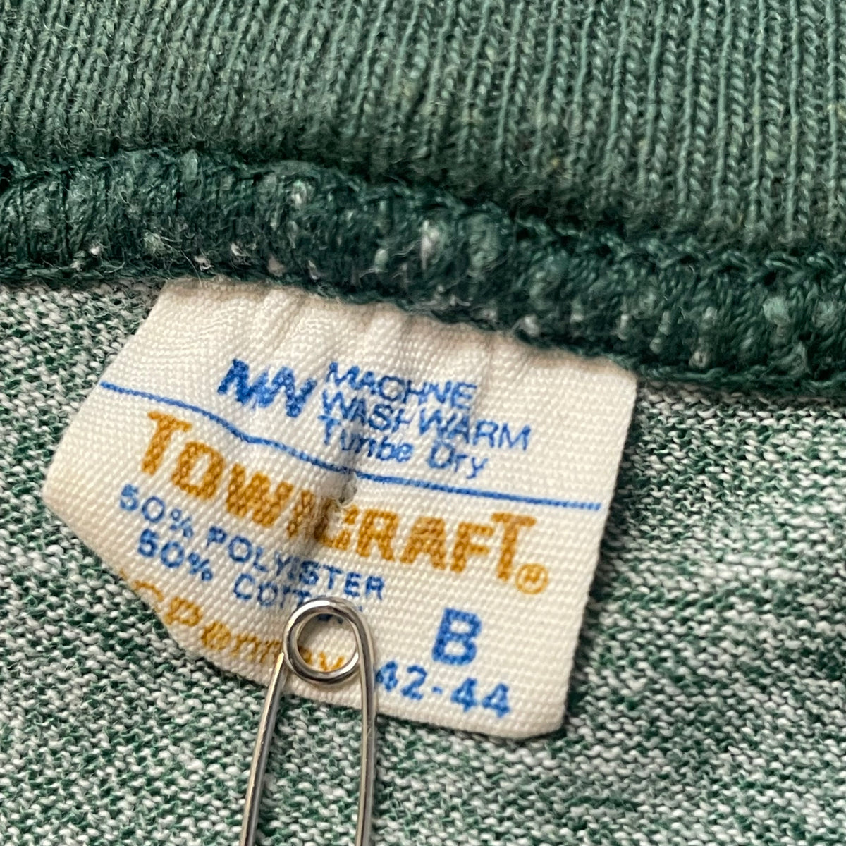 70’s Psychedelic iron-on Mid Sleeve Ringer Towncraft T-Shirt