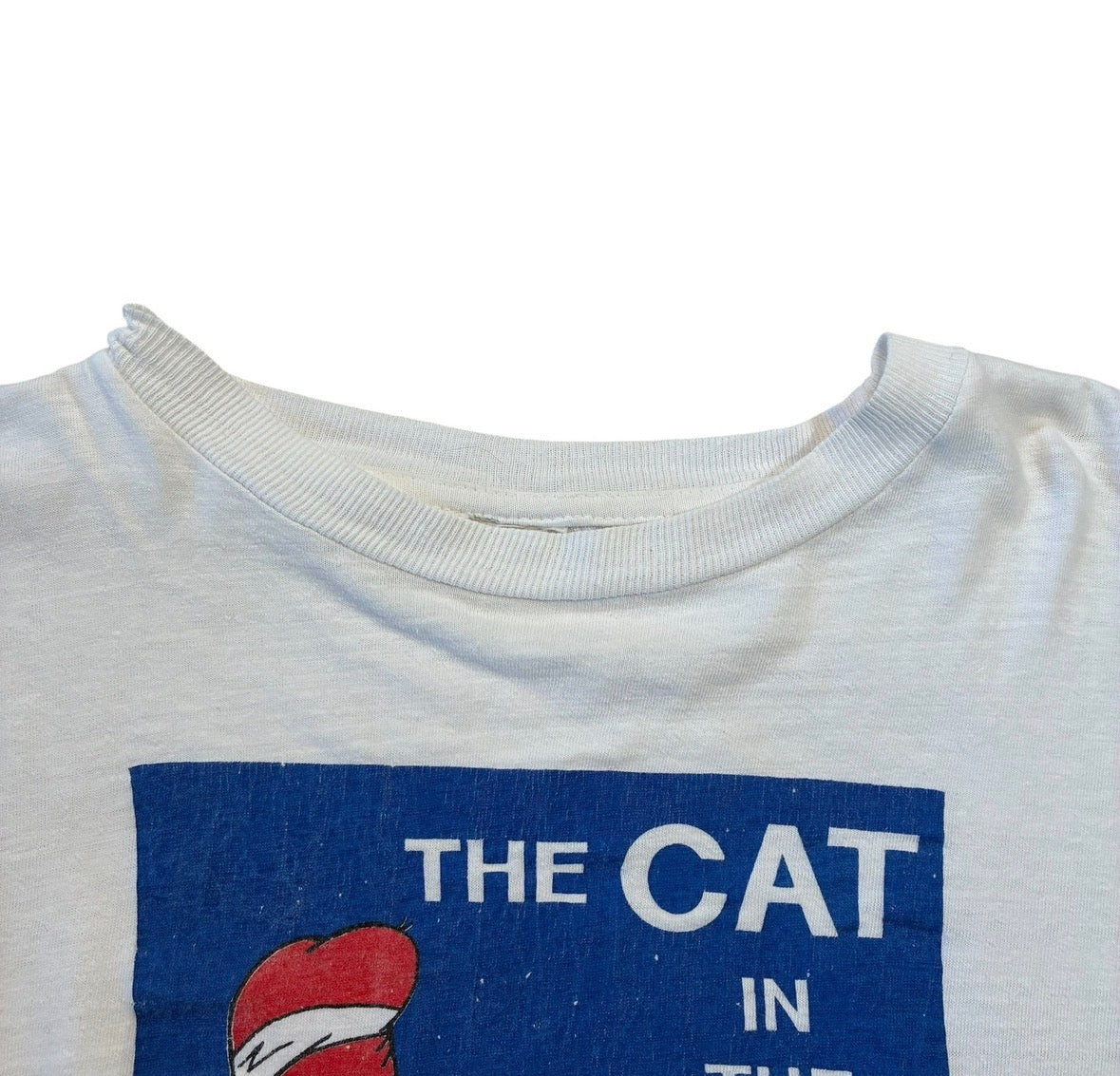 Cat and the hat t-shirt, size XL