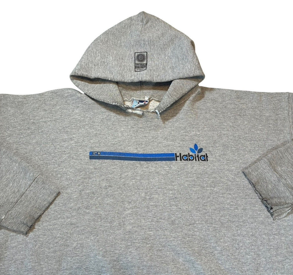 Habit skateboarding hoodie size xxl
