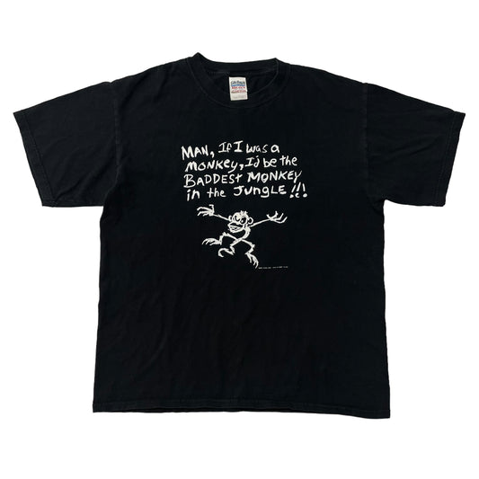 00’s ‘Baddest Monkey in the Jungle’ T-Shirt