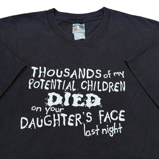 Word tee size large