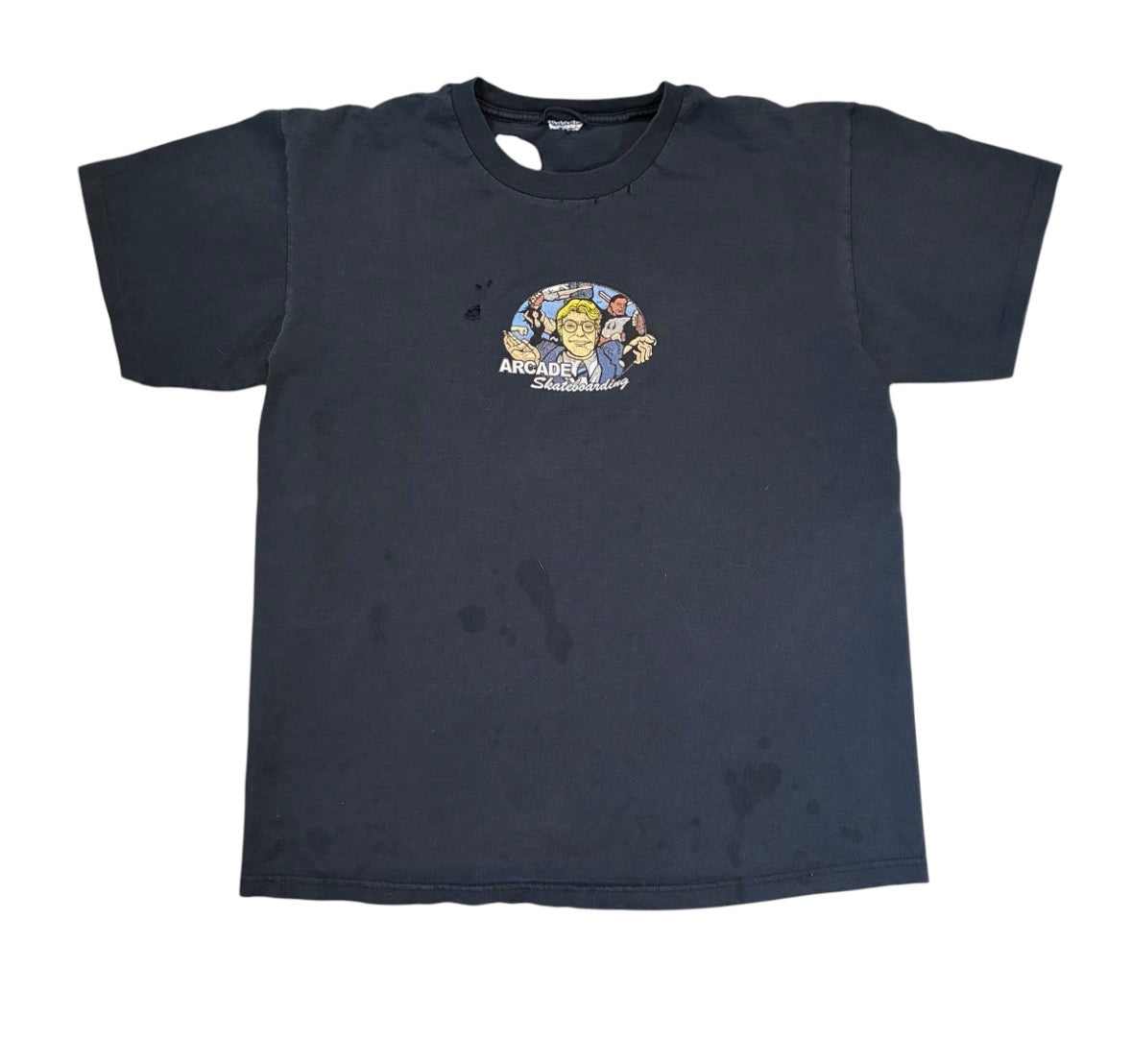 Thrashed Jerry Springer skate T-shirt size large