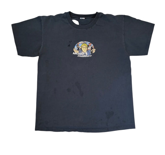 Thrashed Jerry Springer skate T-shirt size large