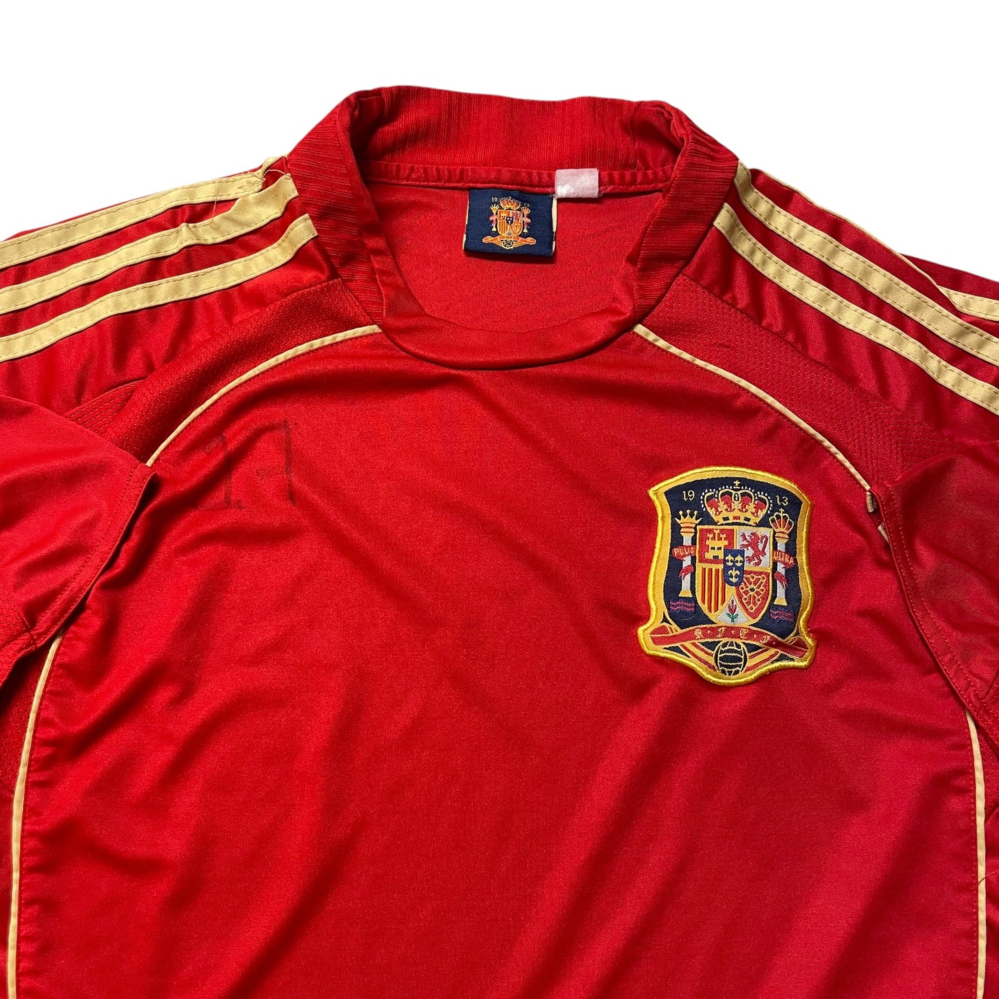 00’s Spain Home Soccer Jersey