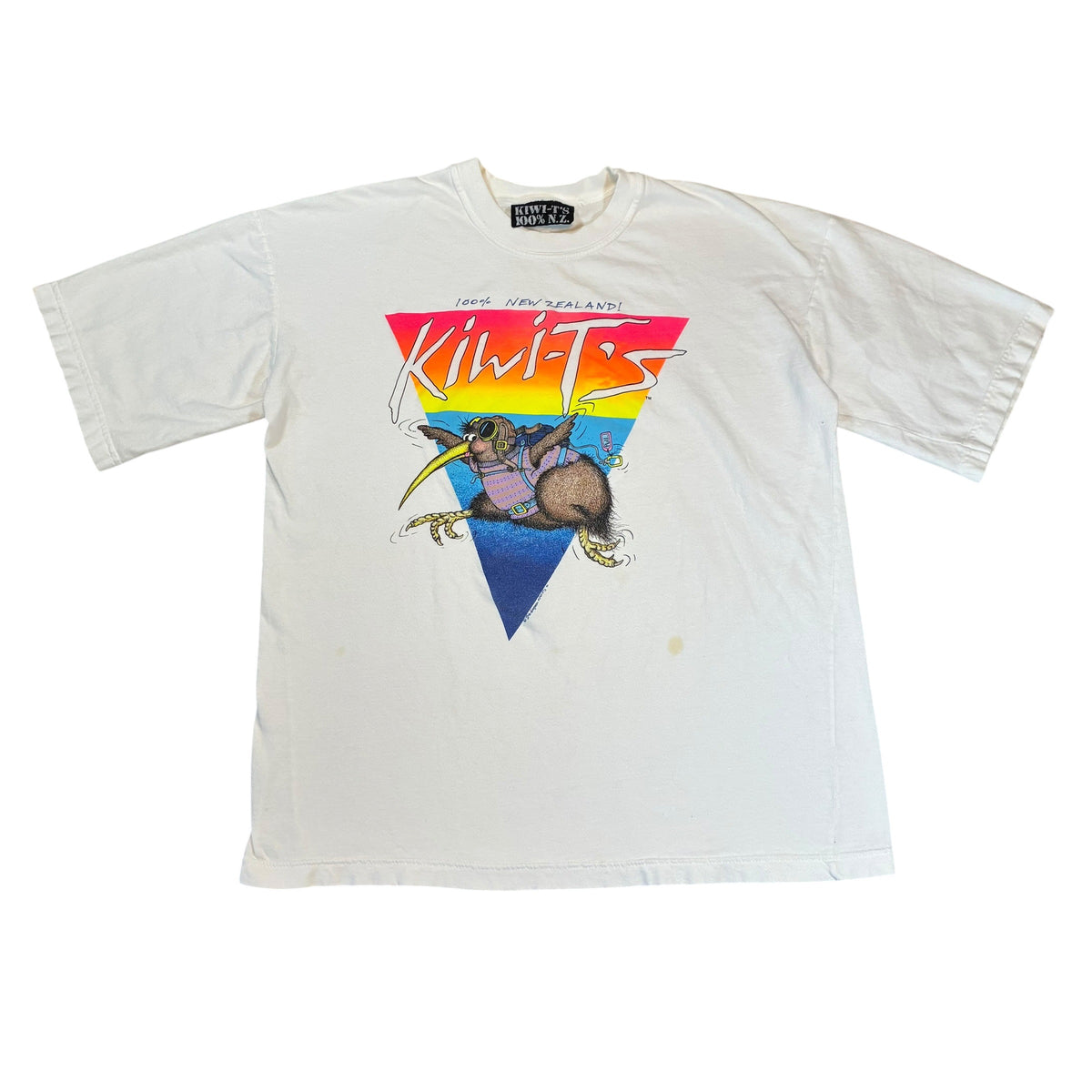 Kiwi Funny bird tee size large
