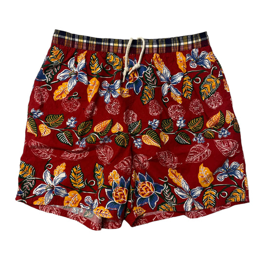 90’s EBTEK Floral Print Swim Shorts