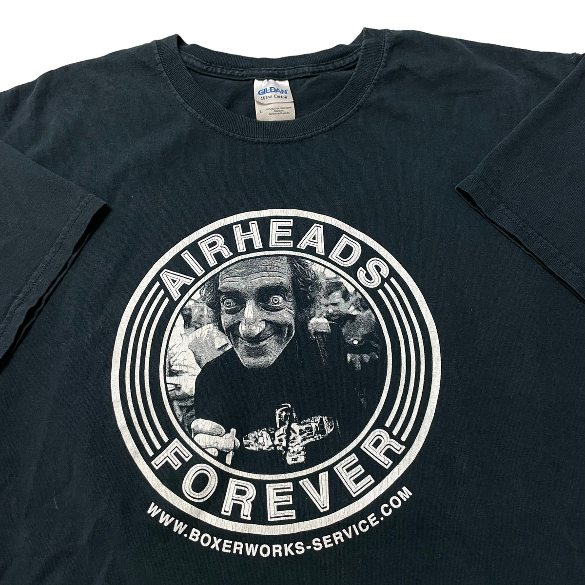 00’s ‘Airheads Forever’ Boxerworks Motorcycle Shop T-Shirt