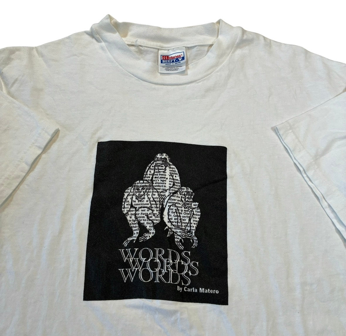 Obscure monkey T-shirt size large