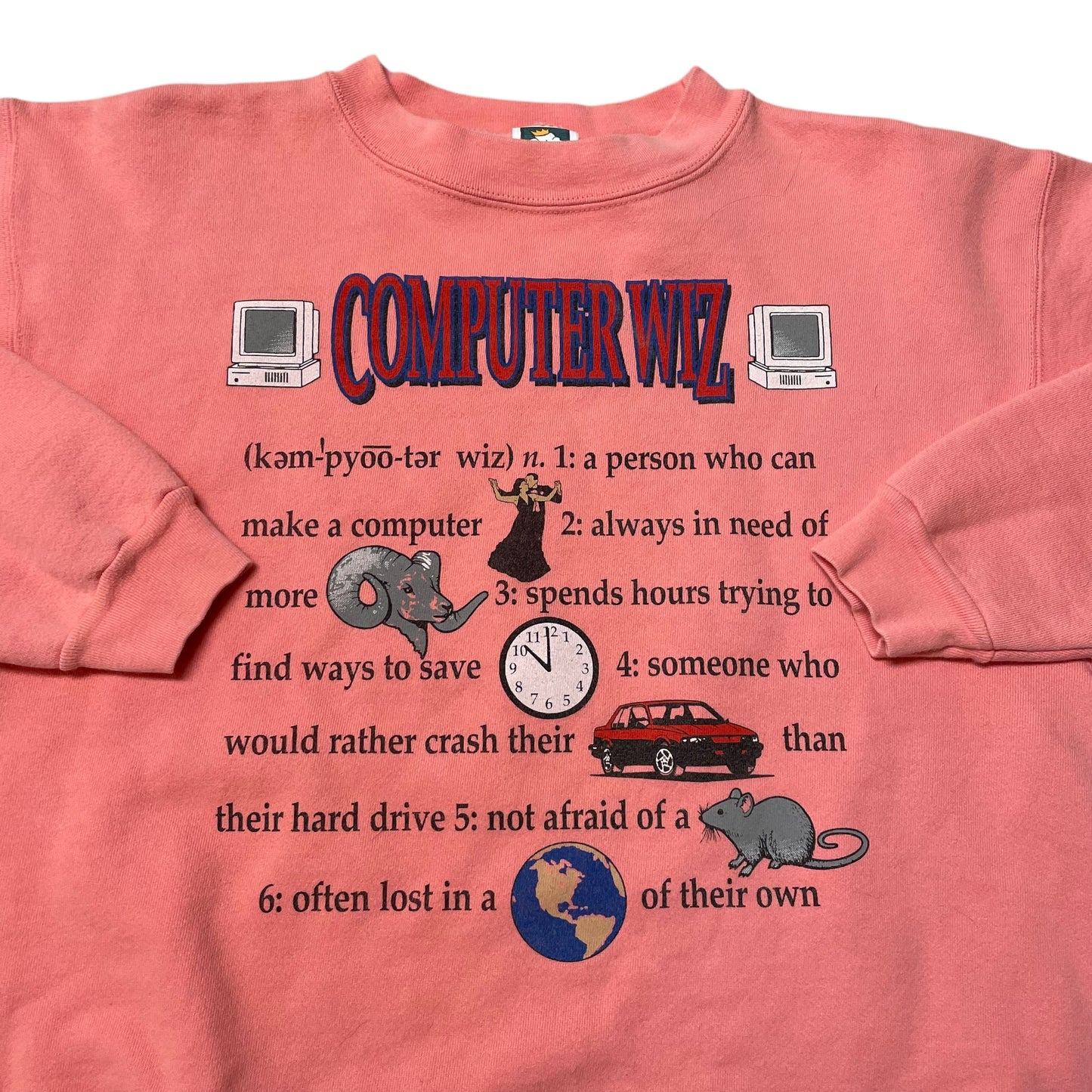 90’s ‘Computer Wiz’ Sweatshirt