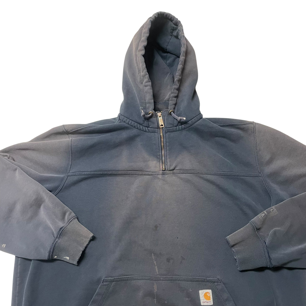 2010’s Carhartt Distressed Quarter Zip Hoodie