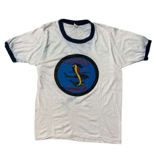 70’s ‘Fighting Fourth’ Ringer T-Shirt