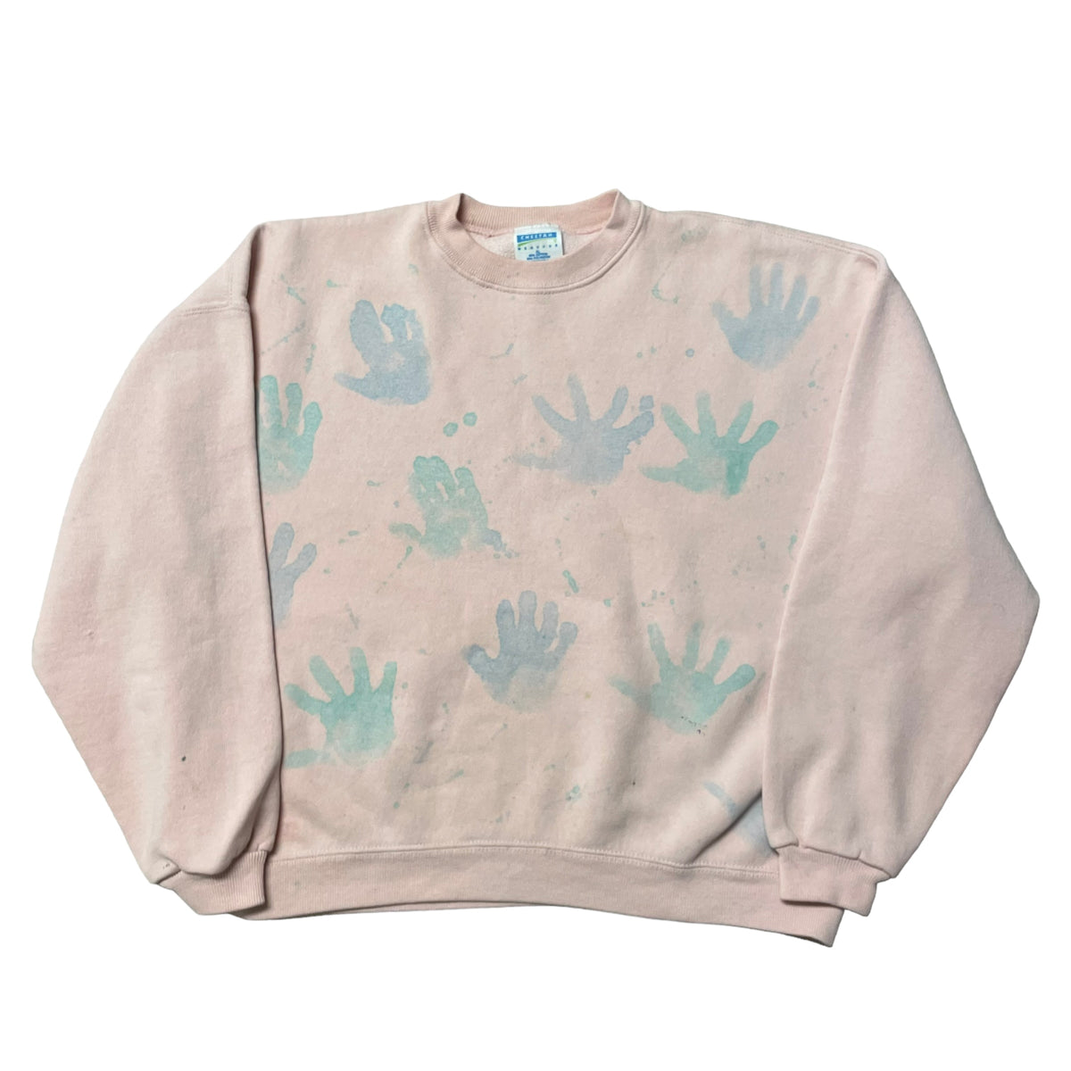 90’s Hand Print Cheetah Sweatshirt