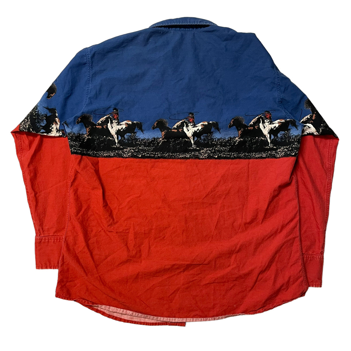 00’s Panhandle Slim Cowboy Printed Shirt