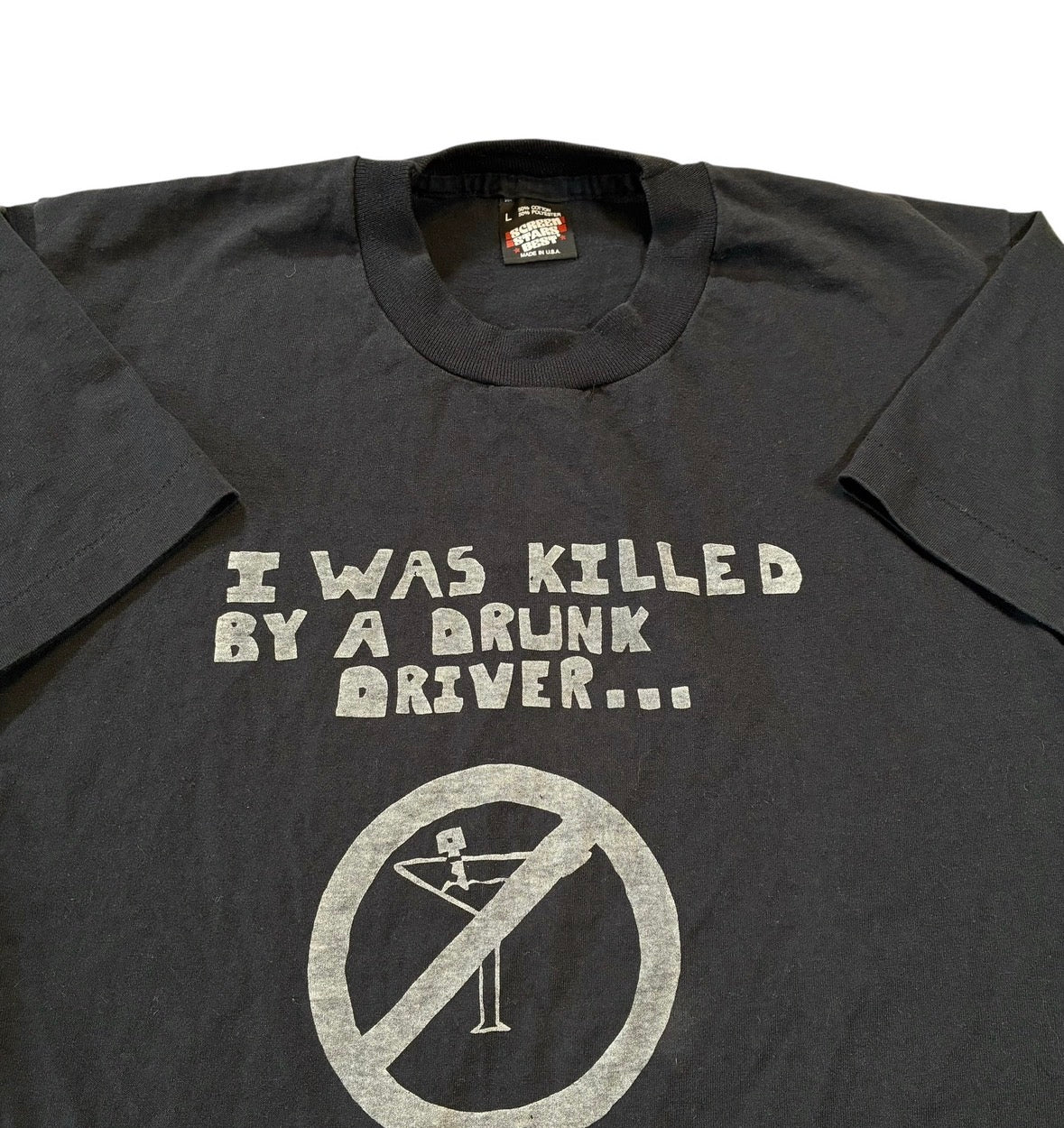 Drunk driver ￼tshirt size large