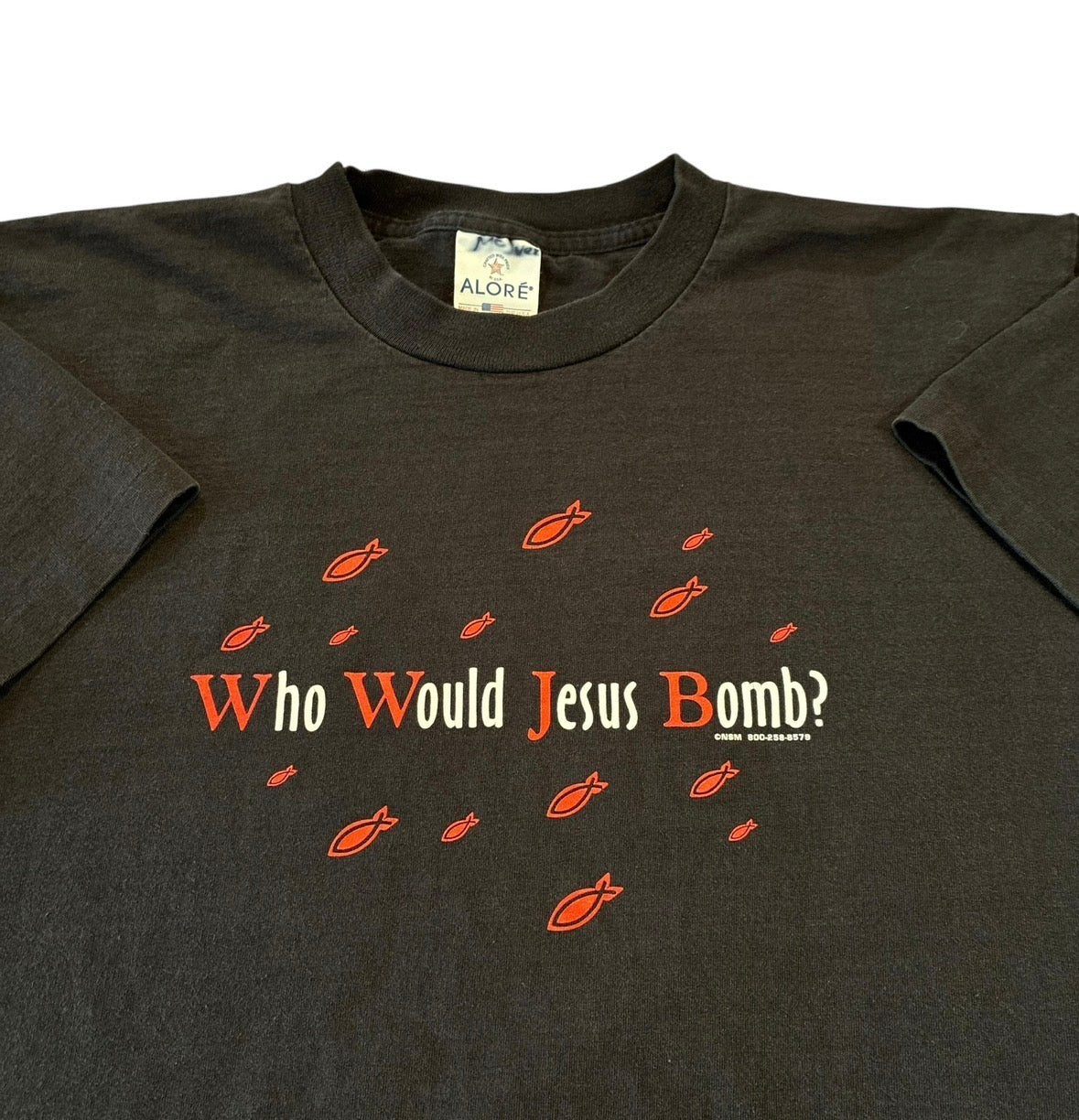Who Would Jesus Bomb T-shirt size large