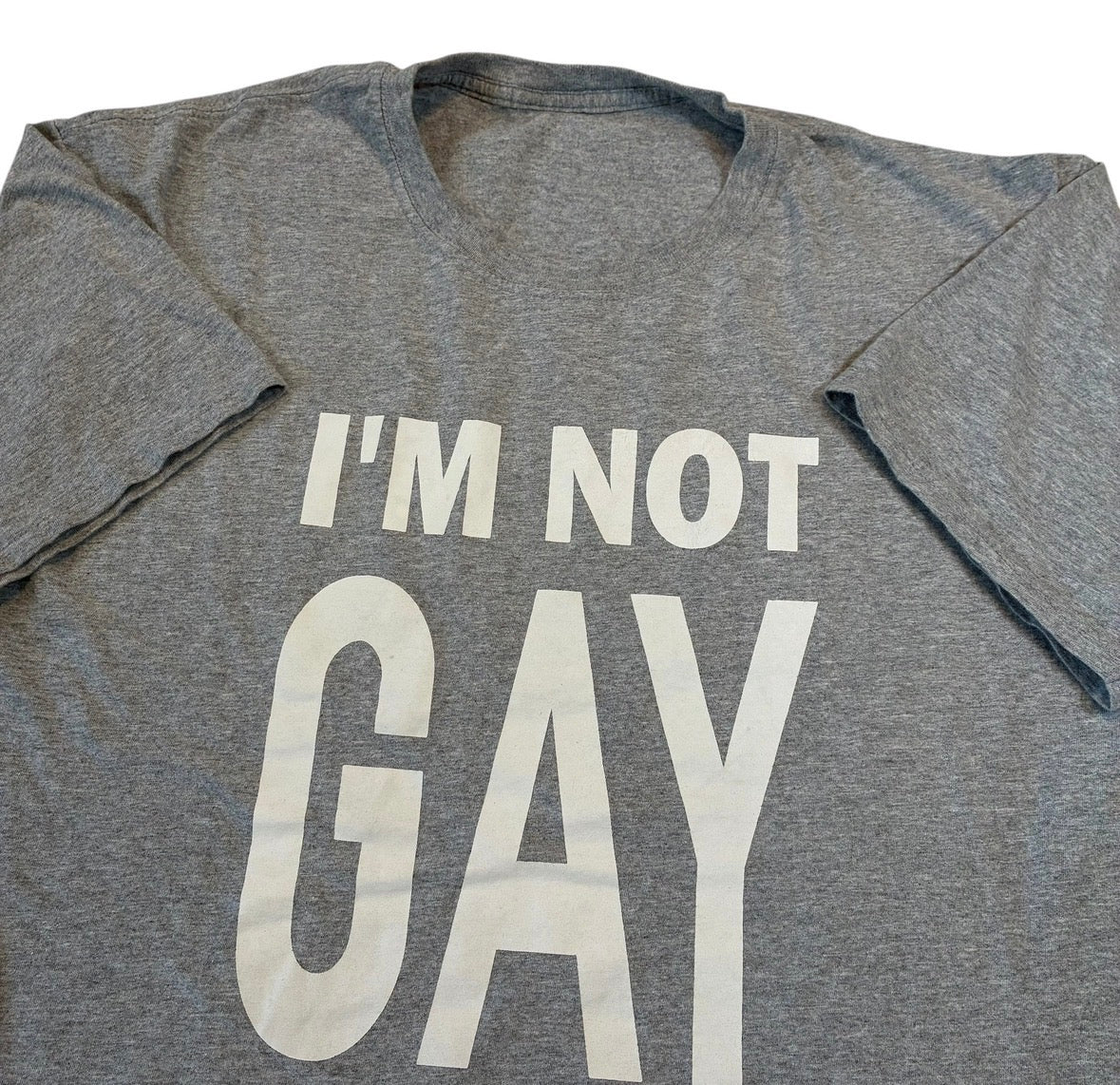 Gay tshirt size large