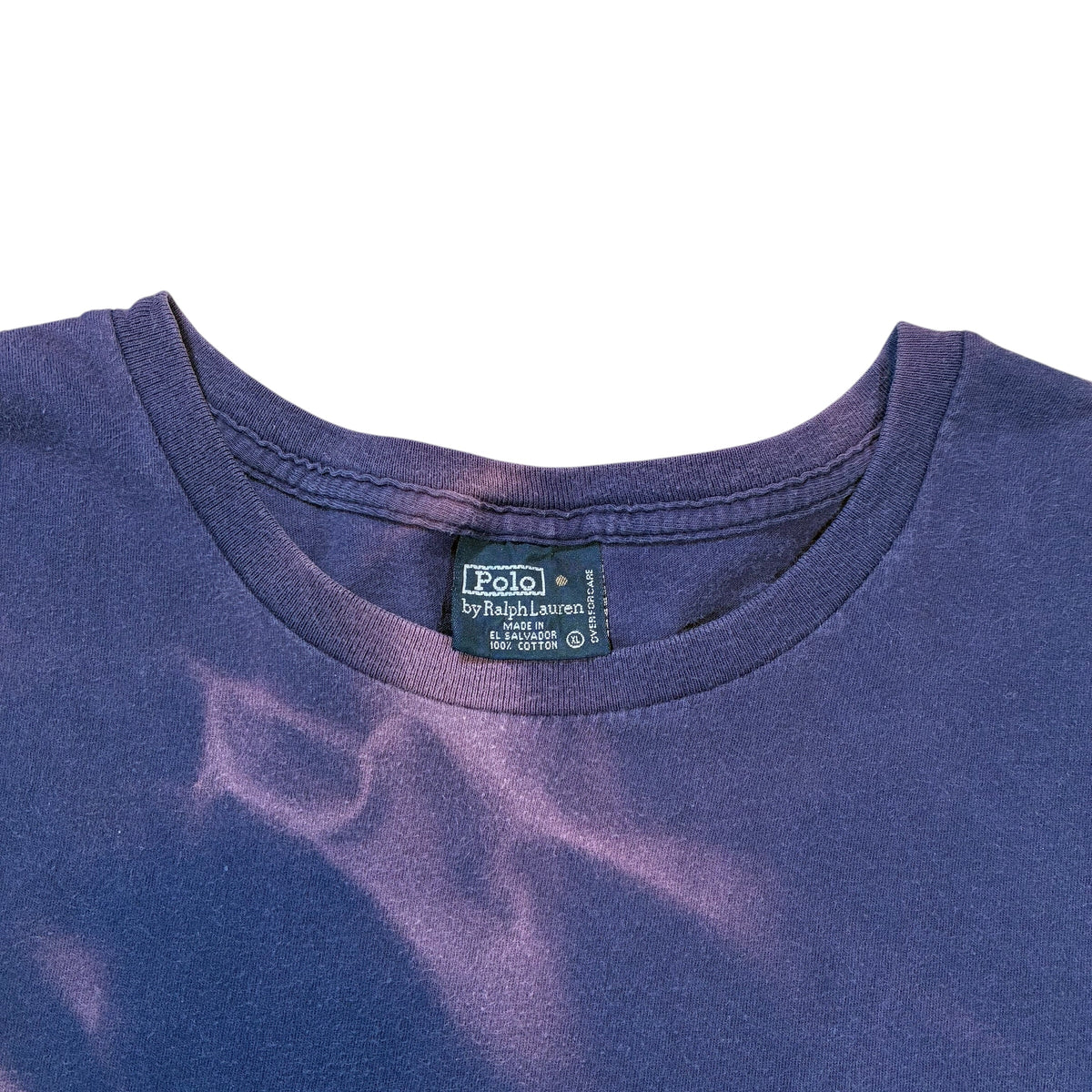 Polo Sun Faded Pocket T shirt Navy Blue XL