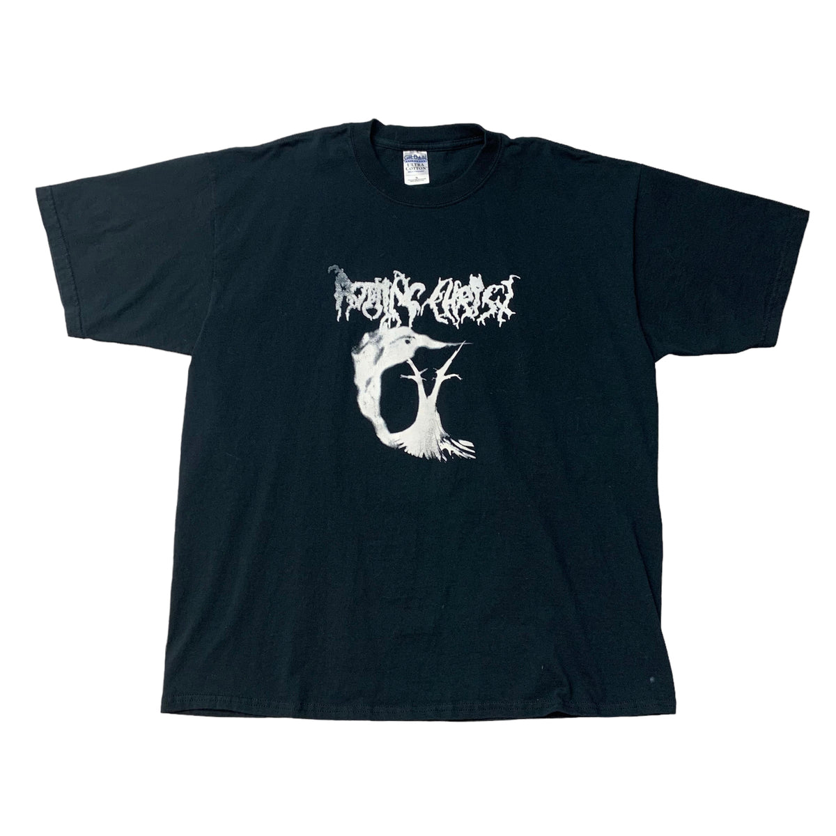 00’s Death Metal Band Test Print T-Shirt