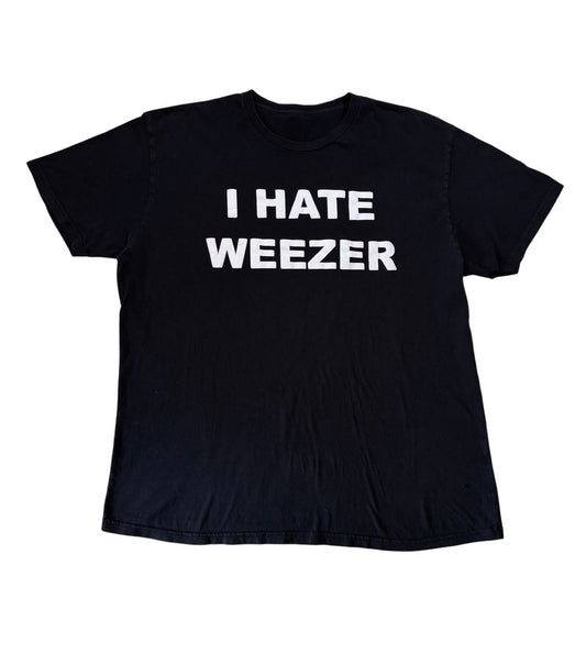 Weezer hate tee size xl