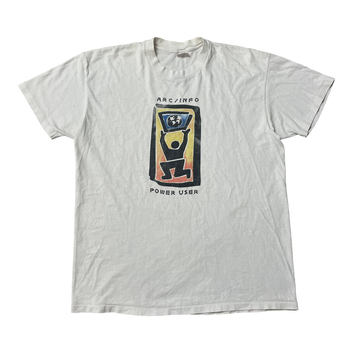 80’s/90’s ‘Arc/Info Power User’ Computer Software T-Shirt
