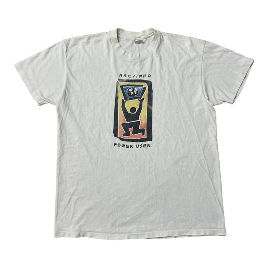80’s/90’s ‘Arc/Info Power User’ Computer Software T-Shirt