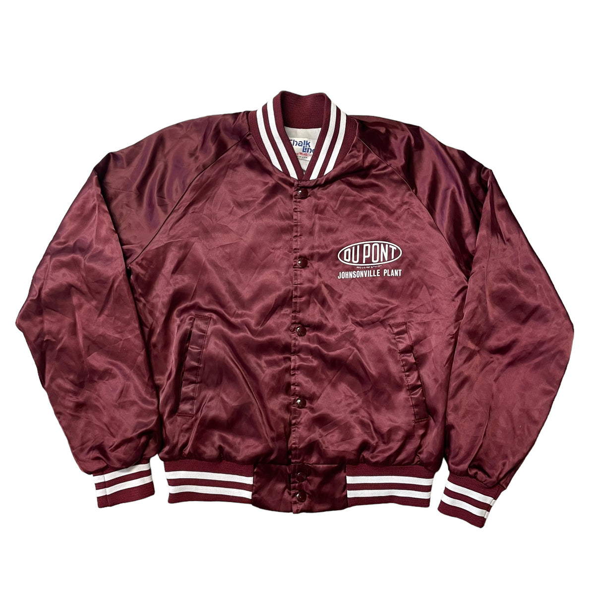 80’s/90’s DuPont ChalkLine Satin Jacket