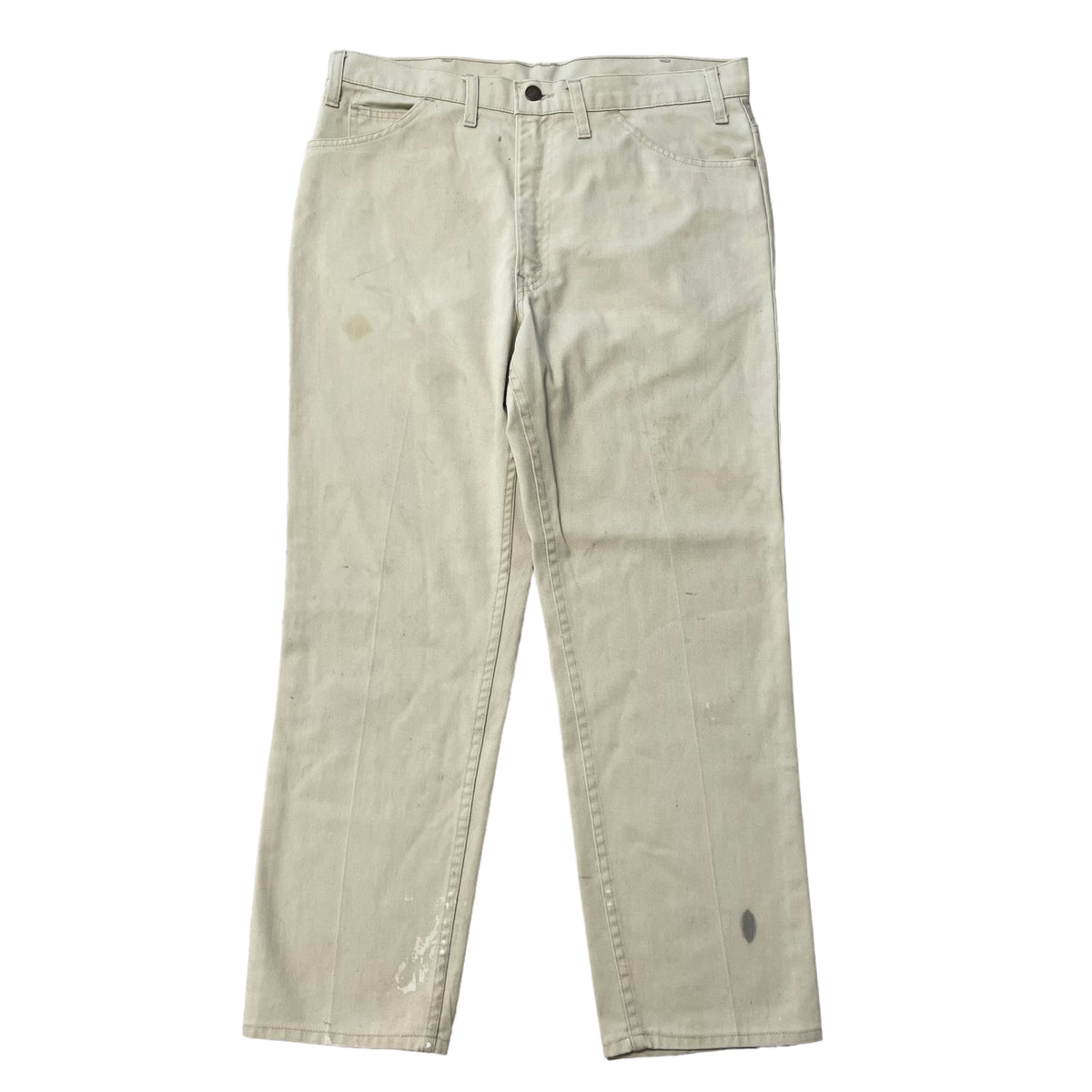 60’s Levi’s Big E Sta-Prest White Cotton Twill Pants