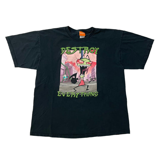 00’s Invader Zim ‘Destroy Everything’ T-Shirt