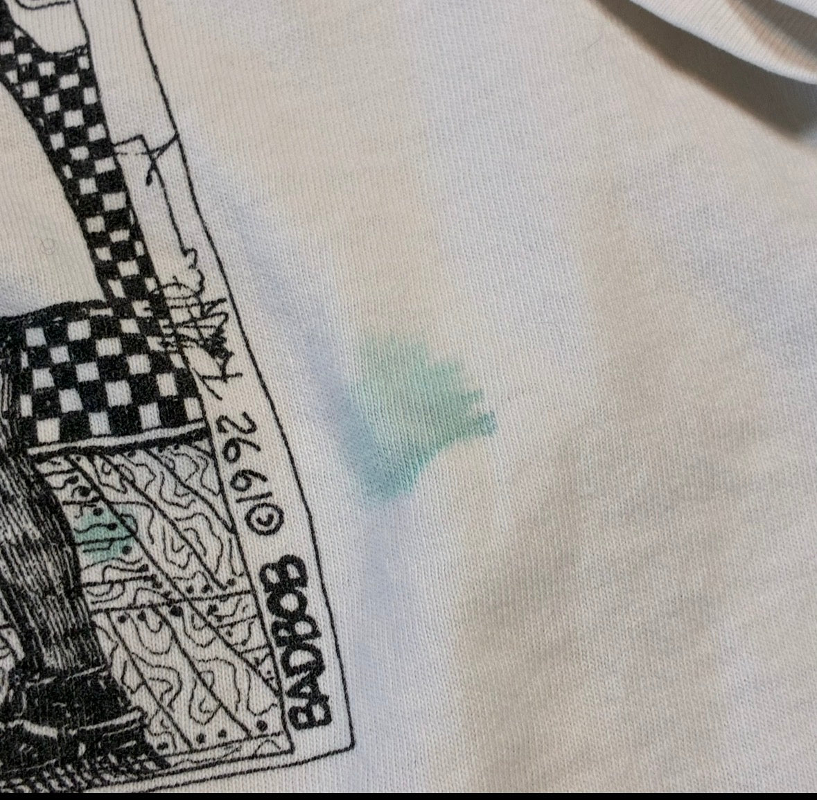 Screaming man tee size xl