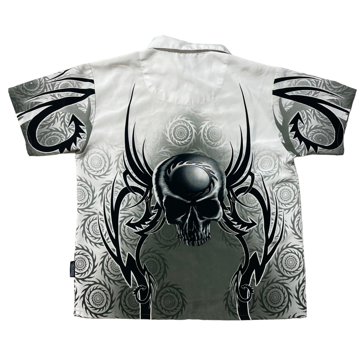 00’s Silver Point Skull Shirt