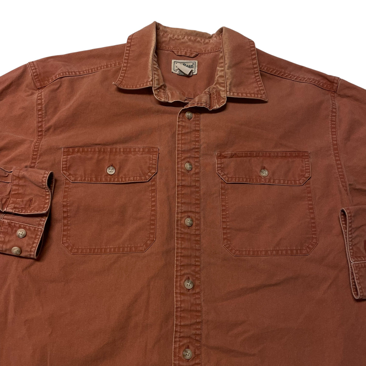 00’s L.L. Bean Sunwashed Canvas Shirt