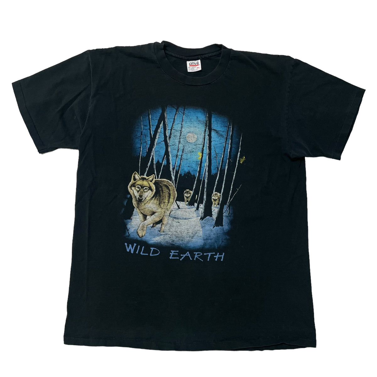 90’s ‘Wild Earth’ Wolf Nature T-Shirt