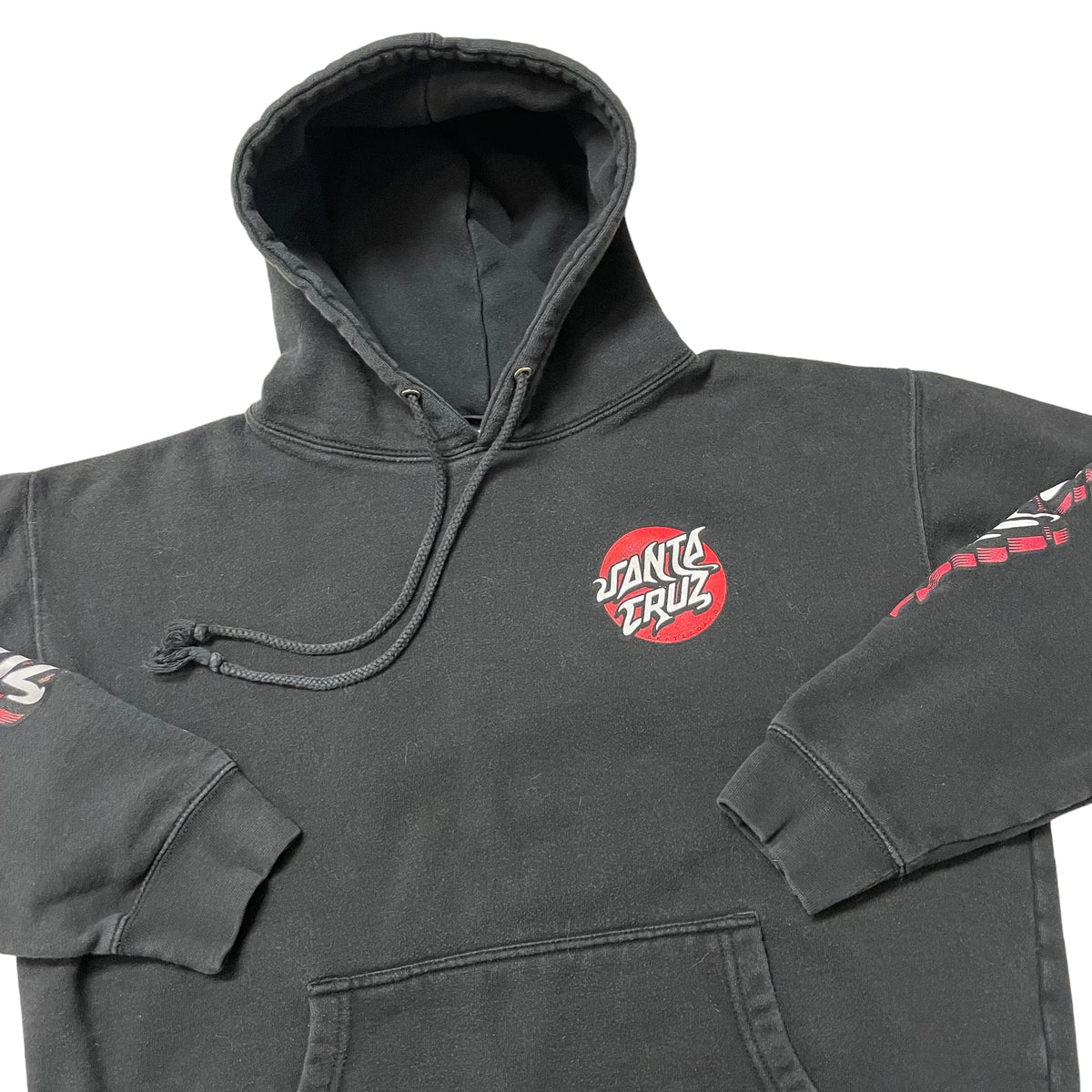 Modern Santa Cruz Skateboarding Hooded Sweatshirt