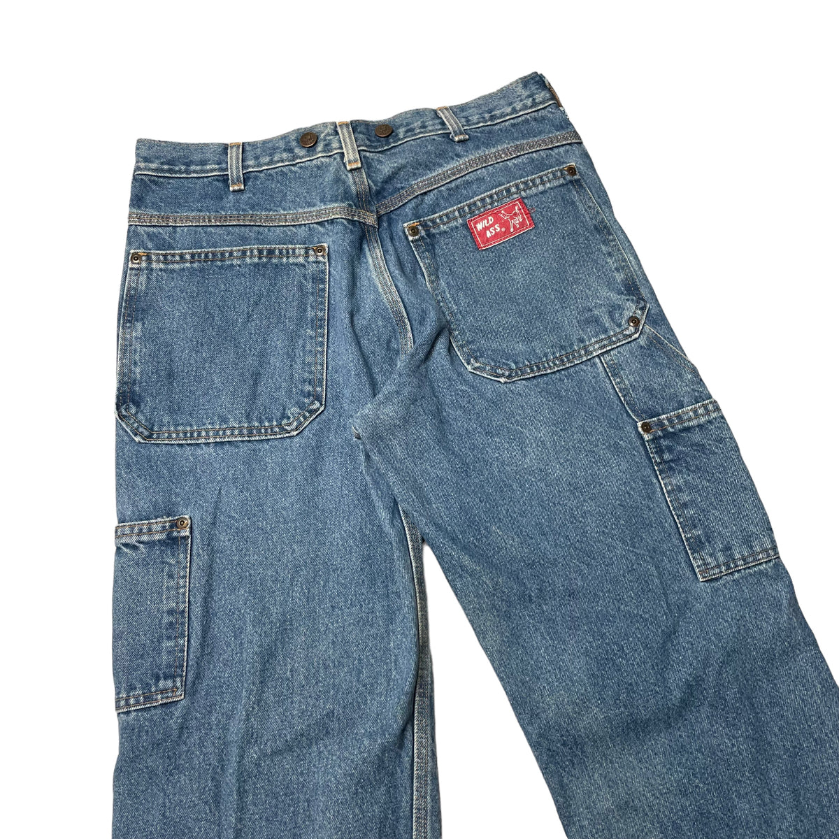 80’s/90’s ‘Wild Ass’ Denim Double Knee Jean