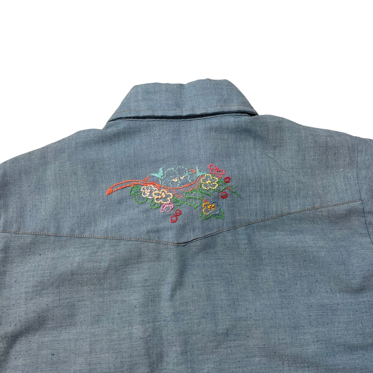 70’s Wrangler Embroidered Western Shirt